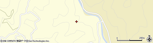 愛知県設楽町（北設楽郡）田峯（尾中山）周辺の地図