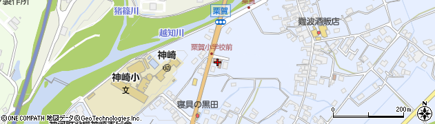神崎郵便局周辺の地図