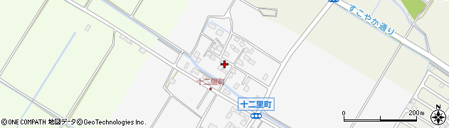 滋賀県守山市十二里町310周辺の地図