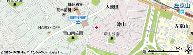 愛知県名古屋市緑区漆山1074周辺の地図