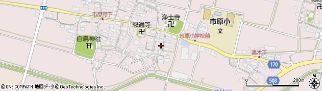 滋賀県東近江市市原野町2236周辺の地図
