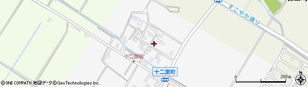 滋賀県守山市十二里町302周辺の地図