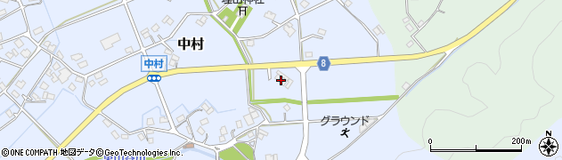 兵庫県神崎郡神河町中村612周辺の地図