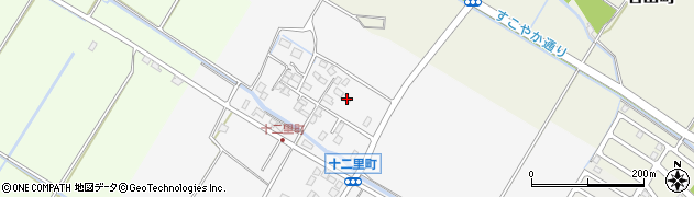 滋賀県守山市十二里町297周辺の地図