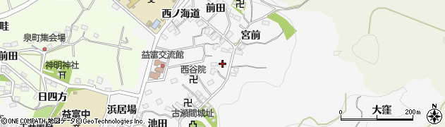 愛知県豊田市志賀町根ノ山周辺の地図