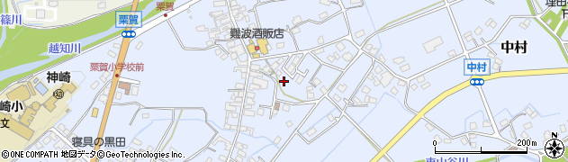 兵庫県神崎郡神河町中村105周辺の地図