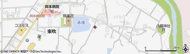 兵庫県丹波篠山市東吹1346周辺の地図