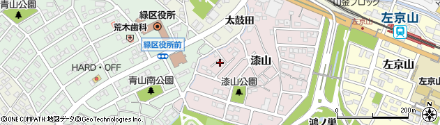 愛知県名古屋市緑区漆山1040周辺の地図