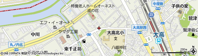 愛知県名古屋市緑区大高町（鳥戸）周辺の地図