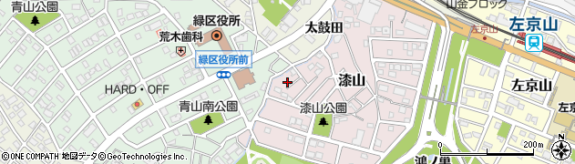 愛知県名古屋市緑区漆山1062周辺の地図