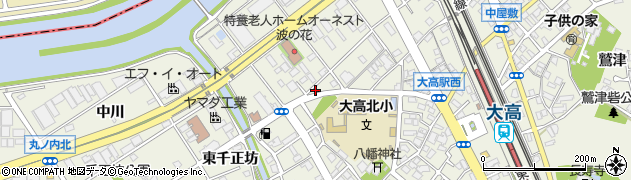 愛知県名古屋市緑区大高町鳥戸36周辺の地図