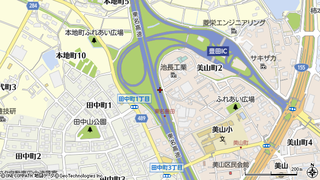 〒471-0849 愛知県豊田市美山町の地図