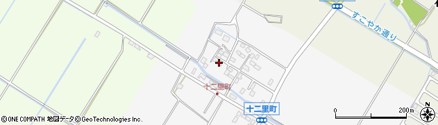 滋賀県守山市十二里町319周辺の地図