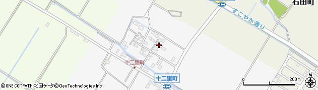 滋賀県守山市十二里町301周辺の地図