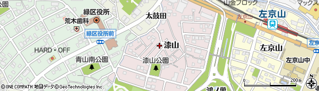 愛知県名古屋市緑区漆山1101周辺の地図