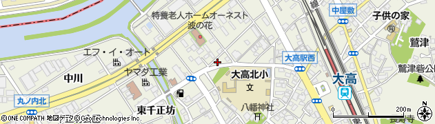 愛知県名古屋市緑区大高町鳥戸39-1周辺の地図