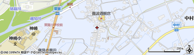 兵庫県神崎郡神河町中村83周辺の地図