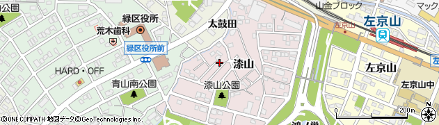 愛知県名古屋市緑区漆山1008周辺の地図