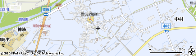 兵庫県神崎郡神河町中村116周辺の地図