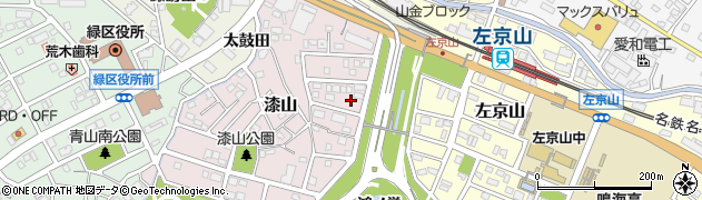 愛知県名古屋市緑区漆山414周辺の地図