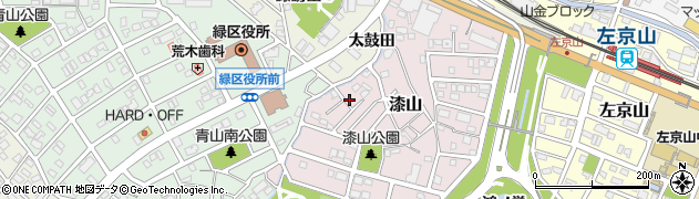 愛知県名古屋市緑区漆山1032周辺の地図