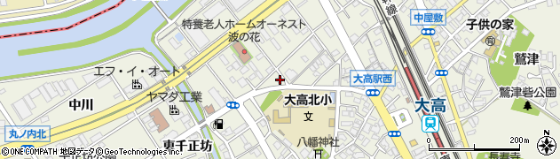 愛知県名古屋市緑区大高町鳥戸40周辺の地図