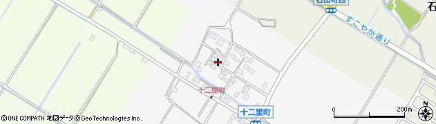 滋賀県守山市十二里町327周辺の地図