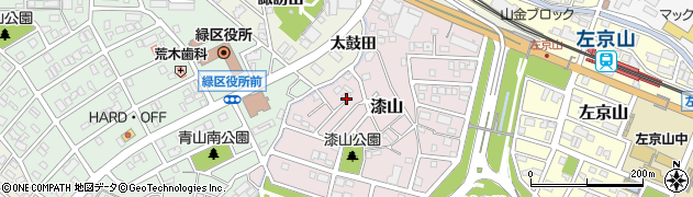 愛知県名古屋市緑区漆山1022周辺の地図