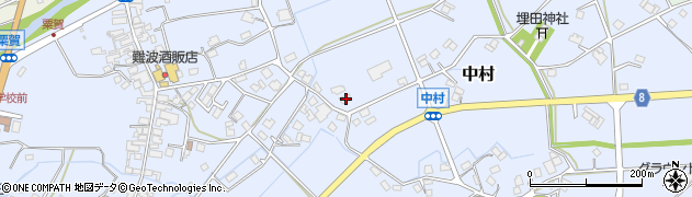 兵庫県神崎郡神河町中村422周辺の地図