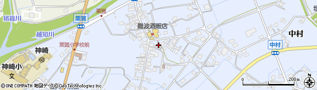 兵庫県神崎郡神河町中村156周辺の地図