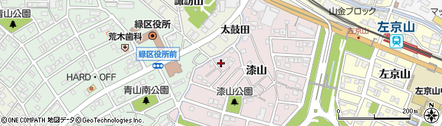 愛知県名古屋市緑区漆山1031周辺の地図