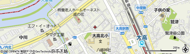 愛知県名古屋市緑区大高町鳥戸42周辺の地図