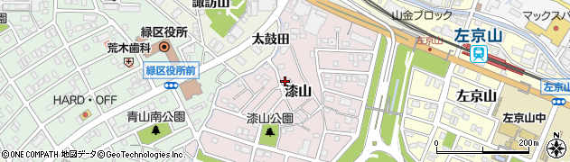 愛知県名古屋市緑区漆山950周辺の地図