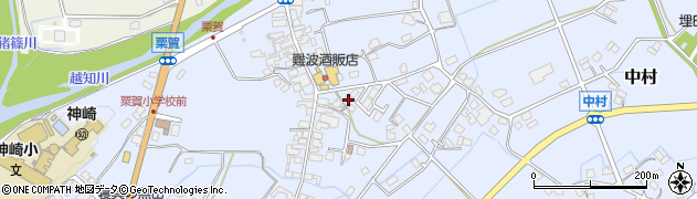 兵庫県神崎郡神河町中村155-1周辺の地図