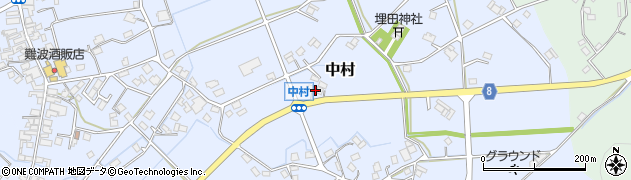 兵庫県神崎郡神河町中村731周辺の地図