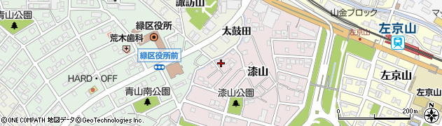 愛知県名古屋市緑区漆山1030周辺の地図