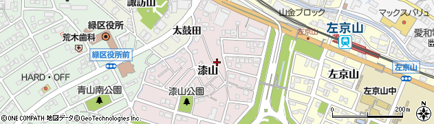 愛知県名古屋市緑区漆山220周辺の地図