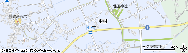 兵庫県神崎郡神河町中村730周辺の地図
