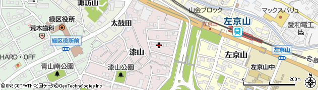 愛知県名古屋市緑区漆山403周辺の地図
