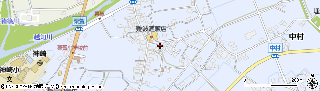 兵庫県神崎郡神河町中村155周辺の地図