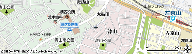 愛知県名古屋市緑区漆山1028周辺の地図