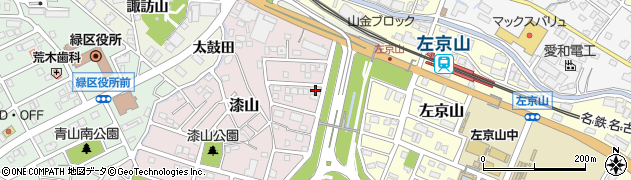 愛知県名古屋市緑区漆山408周辺の地図