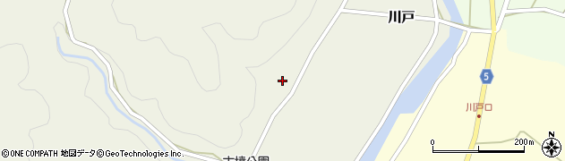 岡山県美作市川戸229周辺の地図