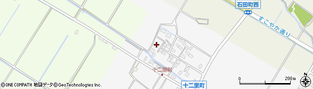 滋賀県守山市十二里町331周辺の地図
