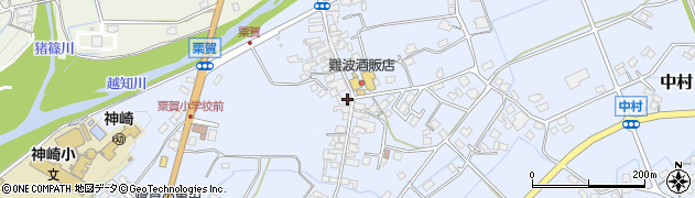 兵庫県神崎郡神河町中村80周辺の地図