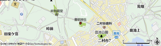 豊明神社周辺の地図