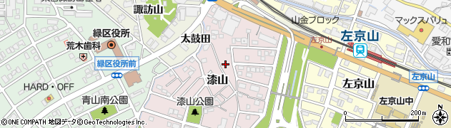 愛知県名古屋市緑区漆山224周辺の地図