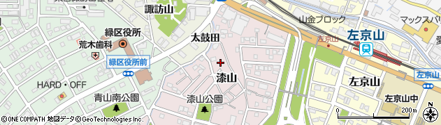 愛知県名古屋市緑区漆山907周辺の地図