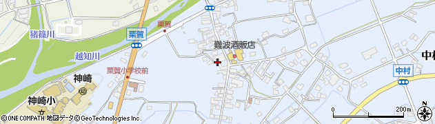 兵庫県神崎郡神河町中村79周辺の地図