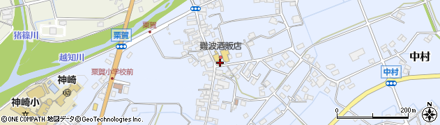 兵庫県神崎郡神河町中村160周辺の地図